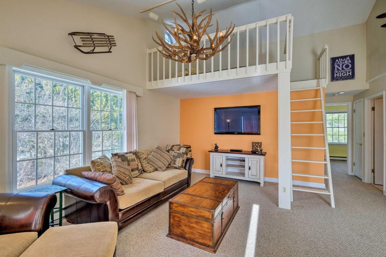 Condo With Loft 2 Mi To Windham Mountain Ski! Luaran gambar